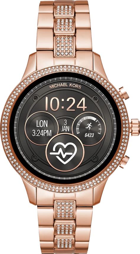 hudsons bay michael kors smartwatch korting|Michael Kors Runway Access Touchscreen Stainless Steel.